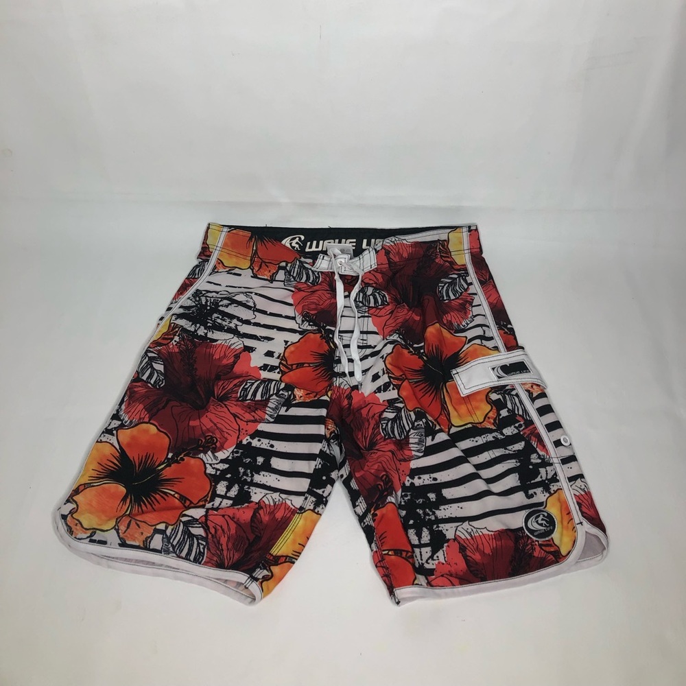 Wave Life Mens Floral Trunks
